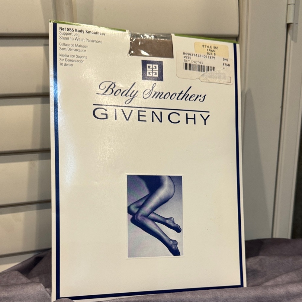 Givenchy Sheer Waist body smoothers #555 Pantyhose in Fawn Size B